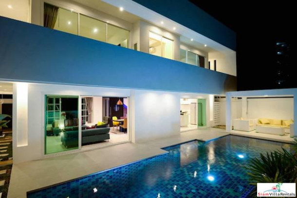 Modern Three Bedroom Two Storey Villa with Private Pool for Rent in Rawai-1
