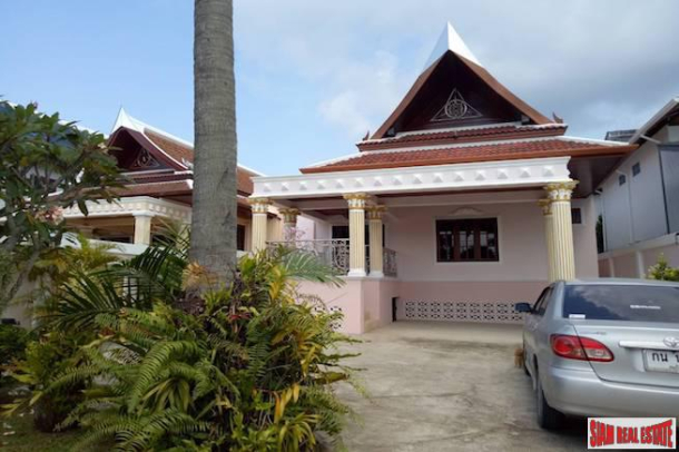 Majestic Villas | Large Two Bedroom Family Style House with Salt Water Pool in Rawai-1