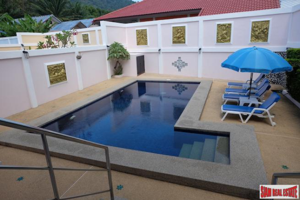 Majestic Villas | Large Two Bedroom Family Style House with Salt Water Pool in Rawai-8