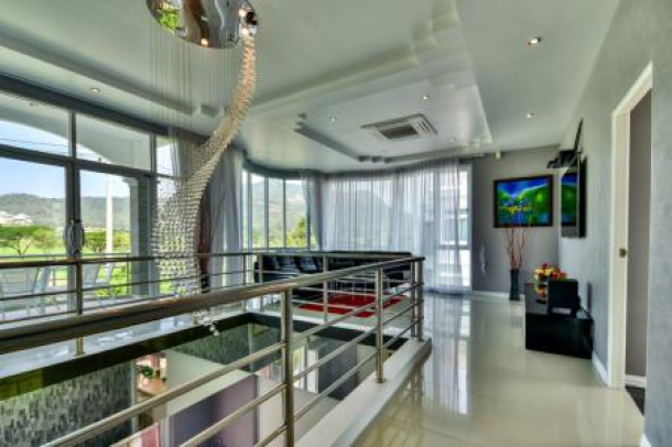 Luxury 3 Storey Pool Villa with Amazing Views of Black Mountain Golf Course-11