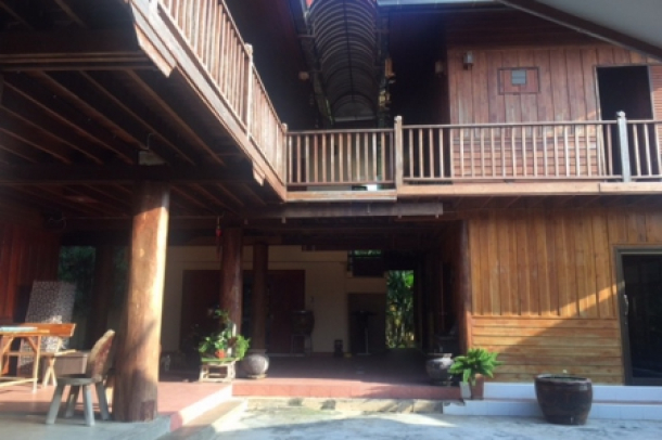 Beautiful Teak Villa next beautiful Serene Pranburi River-2