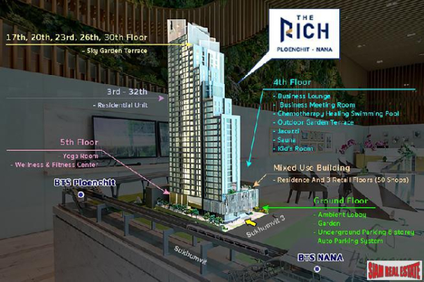 The Rich Nana | New Luxury Condo for Sale at BTS Nana - 1 Bed Plus Units-27