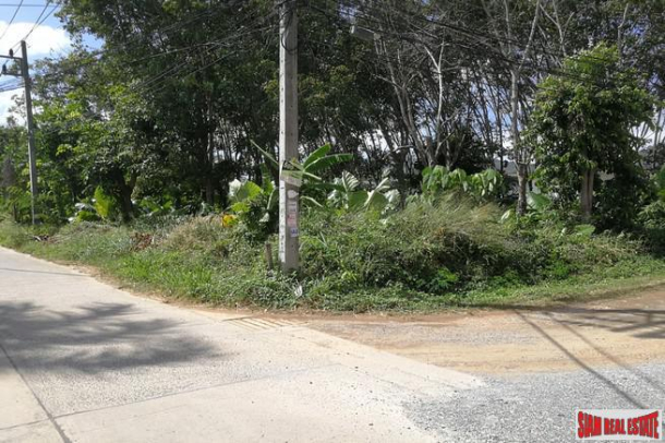 Extra Large Land Plot on Quiet Residential Street in Nai Harn-3