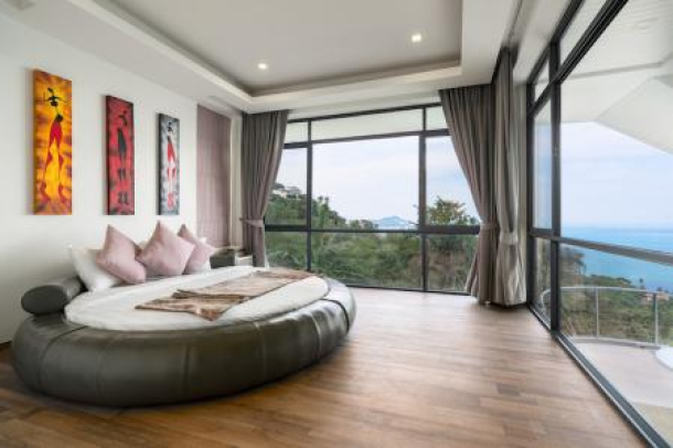 Luxury Koh Samui Villa for Sale with 180 Degree Views in Chaweng Noi-18