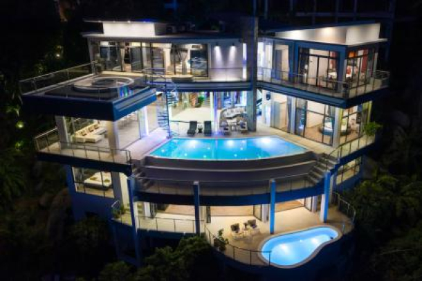Luxury Koh Samui Villa for Sale with 180 Degree Views in Chaweng Noi-23
