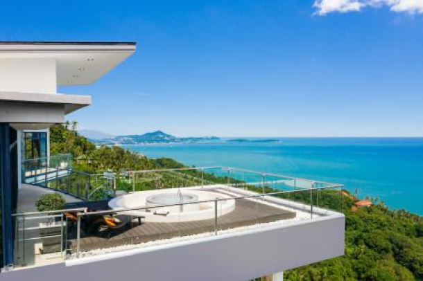 Luxury Koh Samui Villa for Sale with 180 Degree Views in Chaweng Noi-3