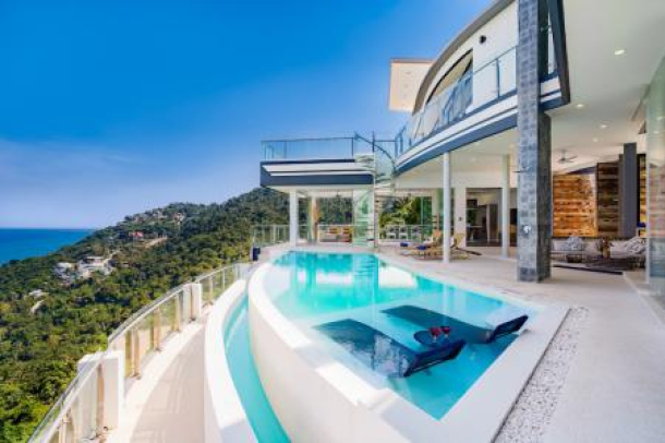 Luxury Koh Samui Villa for Sale with 180 Degree Views in Chaweng Noi-9
