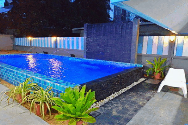3 bedroom Pool villa house near beach for short term and long term rental -Jomtien-14