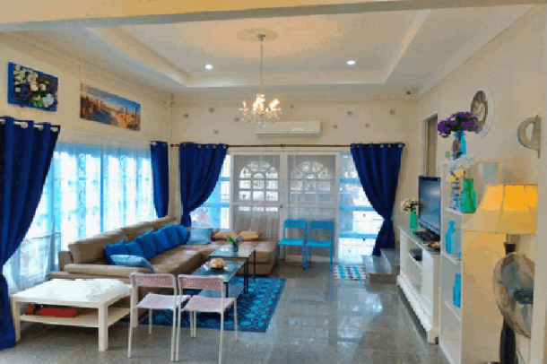 3 bedroom Pool villa house near beach for short term and long term rental -Jomtien-2