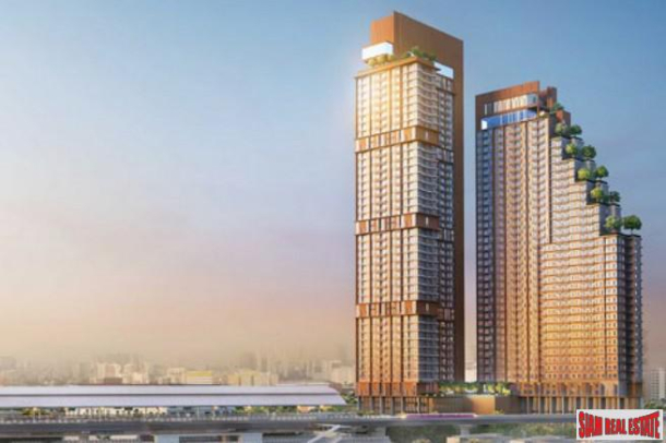 Luxurious New Modern Development Located Near the New MRT Purple Line in Bang Sue - One Bedroom Duplex-1