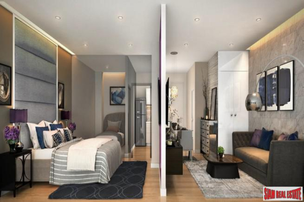 Luxurious New Modern Development Located Near the New MRT Purple Line in Bang Sue - One Bedroom Duplex-3