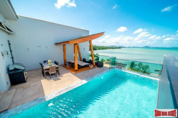 Breathtaking Sea Views from this Ultra-Modern Four Bedroom Five Storey Pool Villa  in Rawai-6