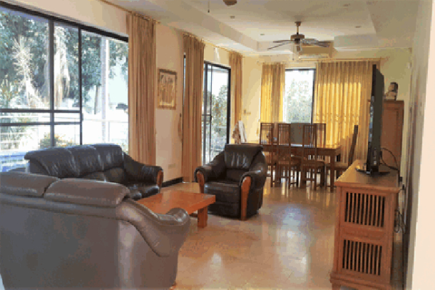 Large beautiful pool villa with 5 bedroom for rent - Nong krabok-5