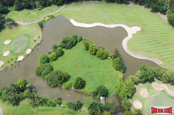 Unique Island of Land for Sale at the Renowned Summit Windmill Golf Club, Bangna-1