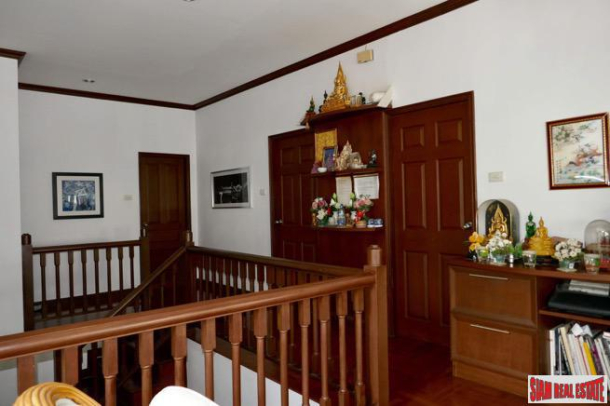 Large Two Storey Three Bedroom Family Home with Lush Landscaping at Nawamin, Bueng Kum-24