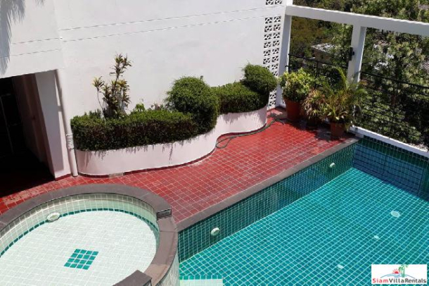 Lily House | Three Bedroom + Study Pet Friendly Low Rise Penthouse in Asoke-1
