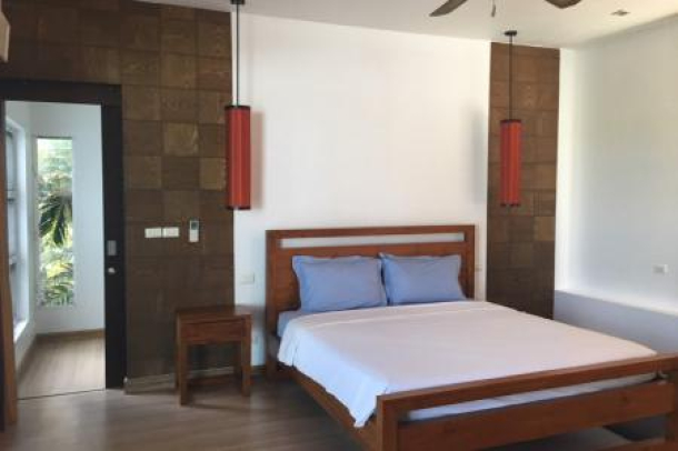 Modern and Quiet Four Bedroom Pool Villa for Rent in Layan-4