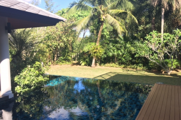 Modern and Quiet Four Bedroom Pool Villa for Rent in Layan-5