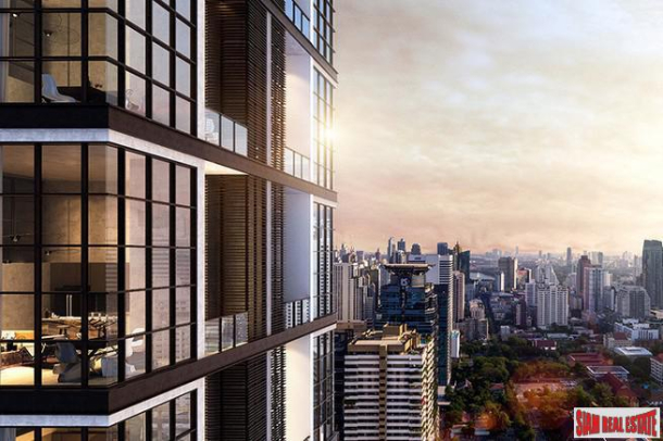 The Loft Asoke | Exceptional 35th Floor City Views from this Two Bedroom Loft Style Condo at Asoke-4