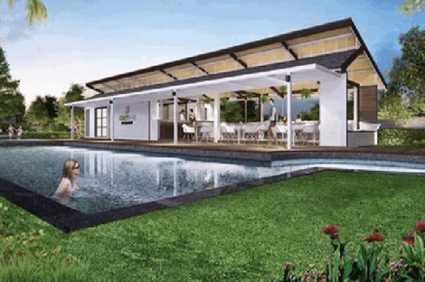 Stunning new modern house in the cozy area for sale - East Pattaya-5
