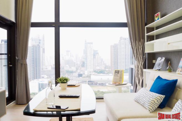 Chewathai Residence Asoke | Amazing City Views from this One Bedroom Loft-style Duplex-1