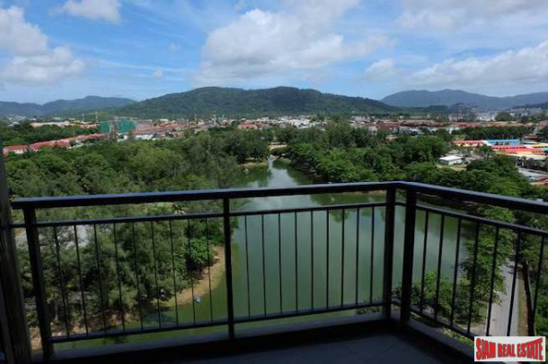 Elegant Two-Bedroom  Corner Condo in Phuket Town Overlooking A Lake and  Natural Park-1