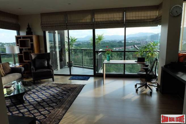 Elegant Two-Bedroom  Corner Condo in Phuket Town Overlooking A Lake and  Natural Park-12