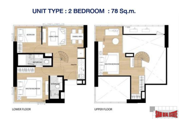 New Smart One Bedroom Condos in Mixed Use Development, Ratchadaphisek-16