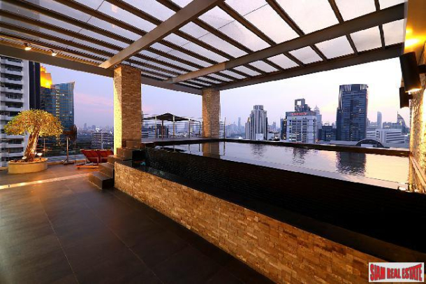Unique 4 Bed Penthouse Condo with Private Pool and Panoramic Views at Asoke, Bangkok-1
