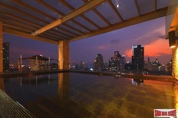 Unique 4 Bed Penthouse Condo with Private Pool and Panoramic Views at Asoke, Bangkok-2