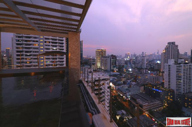 Unique 4 Bed Penthouse Condo with Private Pool and Panoramic Views at Asoke, Bangkok-4