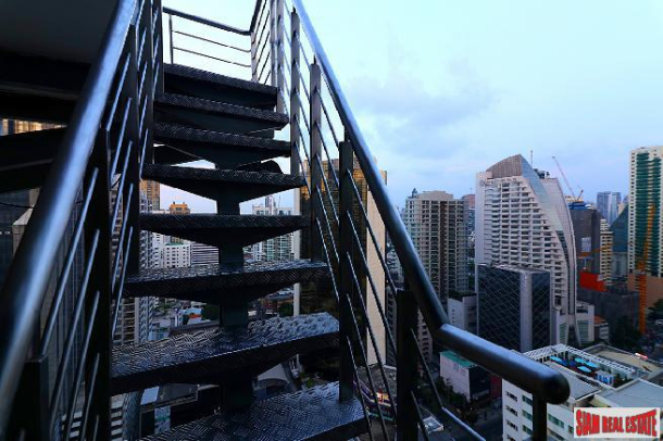 Unique 4 Bed Duplex Condo with Panoramic Views at Asoke, Bangkok-5