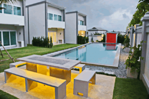Modern 2 bedroom villa in a beautiful development for sale - Khao talo-21