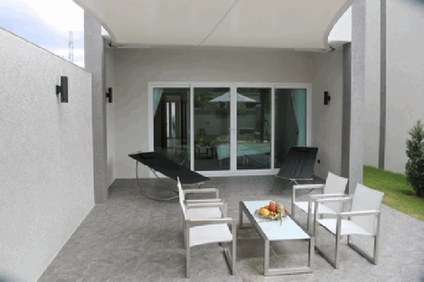 Modern 2 bedroom villa in a beautiful development for rent - Khao talo-16