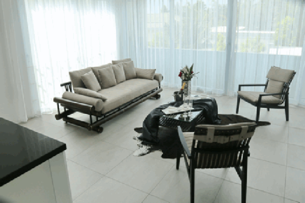 Modern 2 bedroom villa in a beautiful development for rent - Khao talo-5