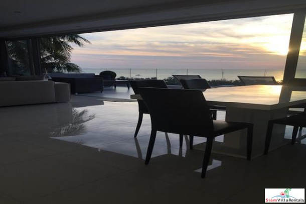 Large beautiful 3 bedroom luxury pool villa house for sale - Khao talo-25