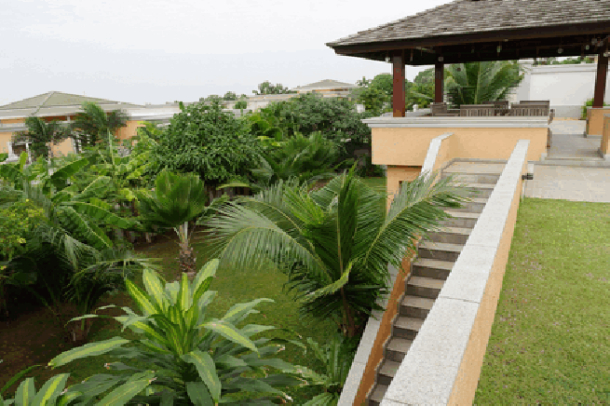 Large beautiful 3 bedroom luxury pool villa house for sale - Khao talo-20