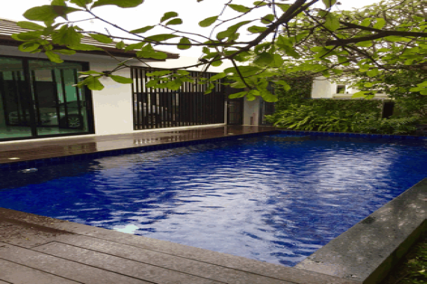 3 bedroom private luxury pool villa in a quiet areas for sale - East Pattaya-4
