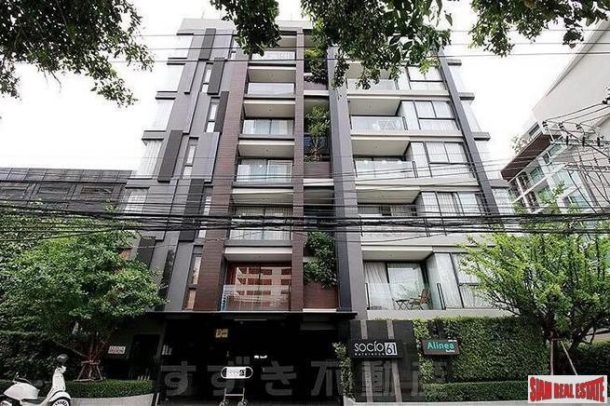 SOCIO Reference 61 | Bright and Cheerful One Bedroom in Low-Rise Condo near BTS Ekkamai-1