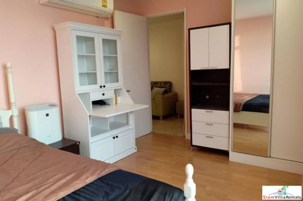Nusasiri Grand Condo | Spacious Furnished Two Bedroom Condo for Rent Close to BTS Ekkamai-17