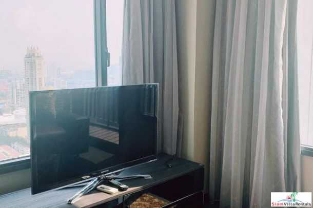 EDGE Sukhumvit 23 | Two Bedroom Corner Condo for Rent with 34th Floor City Views in Asoke-9