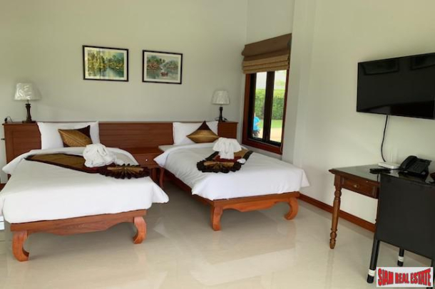 Large Open Two Bedroom Villa for Rent on a Private Lake in Khao Lak-15