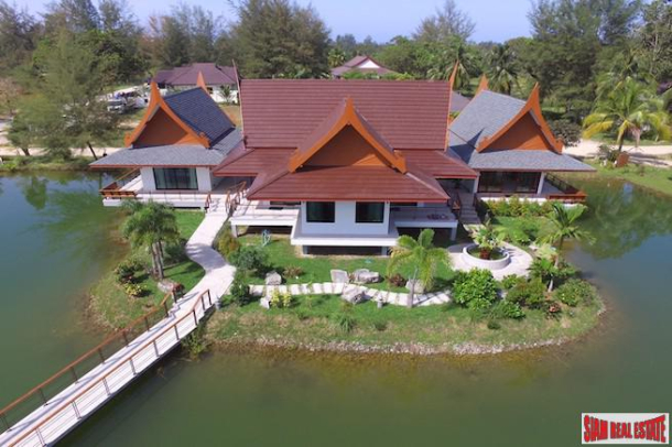 Large Open Two Bedroom Villa for Rent on a Private Lake in Khao Lak-1
