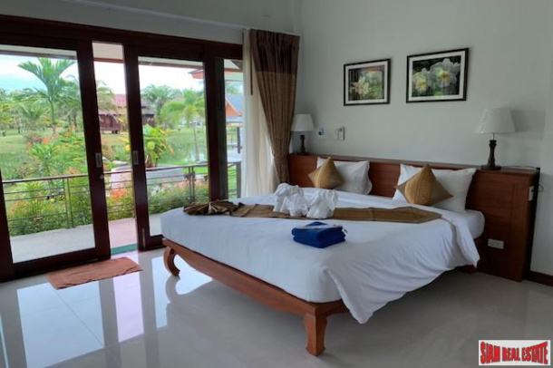 Large Open Two Bedroom Villa for Rent on a Private Lake in Khao Lak-5