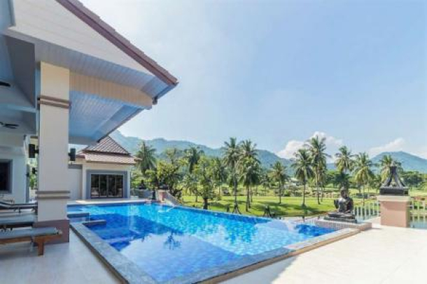 Luxury Pool Villa with nice View, big area on the Golf Course for sell in Hua Hin - 4594-1