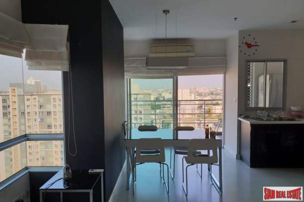 The Room Ratchada - Ladprao | Sunny Two Bedroom Condo with Incredible City Views in Lat Phrao-6