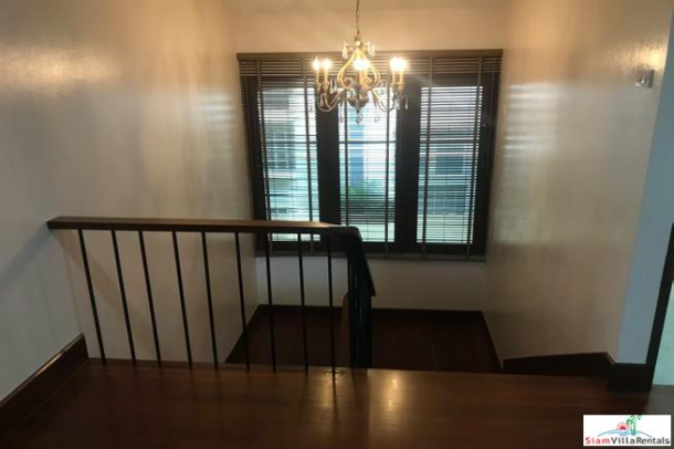 Peaceful Two-Story Family Home for Rent in Asok-16