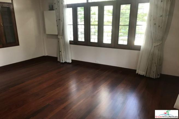 Peaceful Two-Story Family Home for Rent in Asok-17