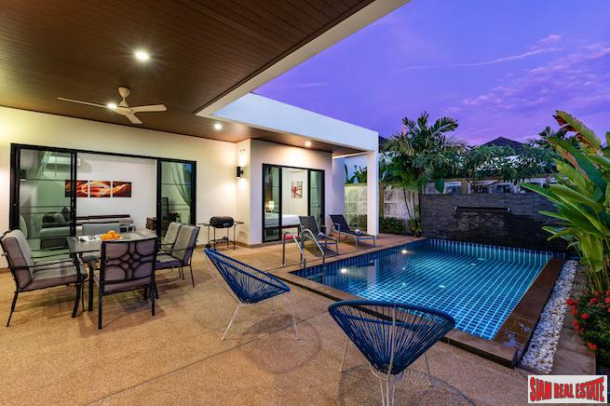 Nga Chang Villa | Trendy Three Bedroom Boutique Villa with Pool & Cascade for Sale in Rawai-1