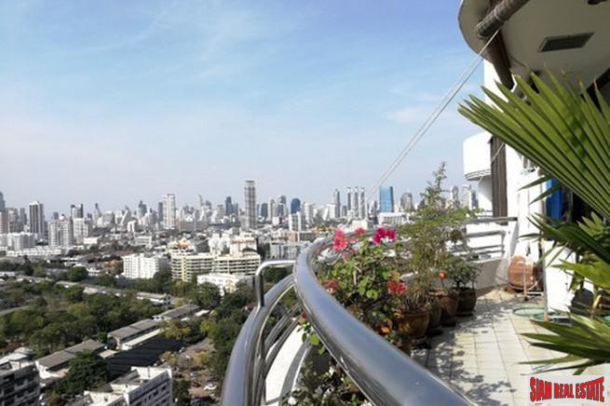 Baan Yen Akard Condominium | Remarkable Four Bedroom Duplex Penthouse with Sweeping City Views in Sathorn-1